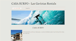 Desktop Screenshot of casasurfo.com